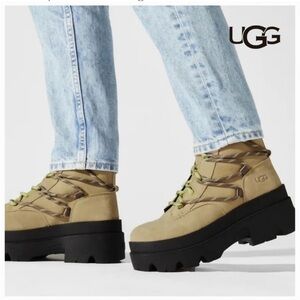New Ugg Womens Brisbane Lace up waterproof boots.$220